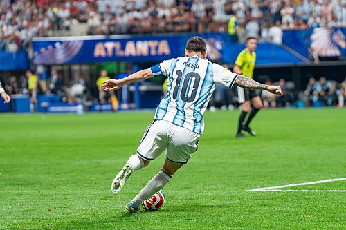 Lionel Messi during Argentina v Egypt at the 2026 FIFA World Cup