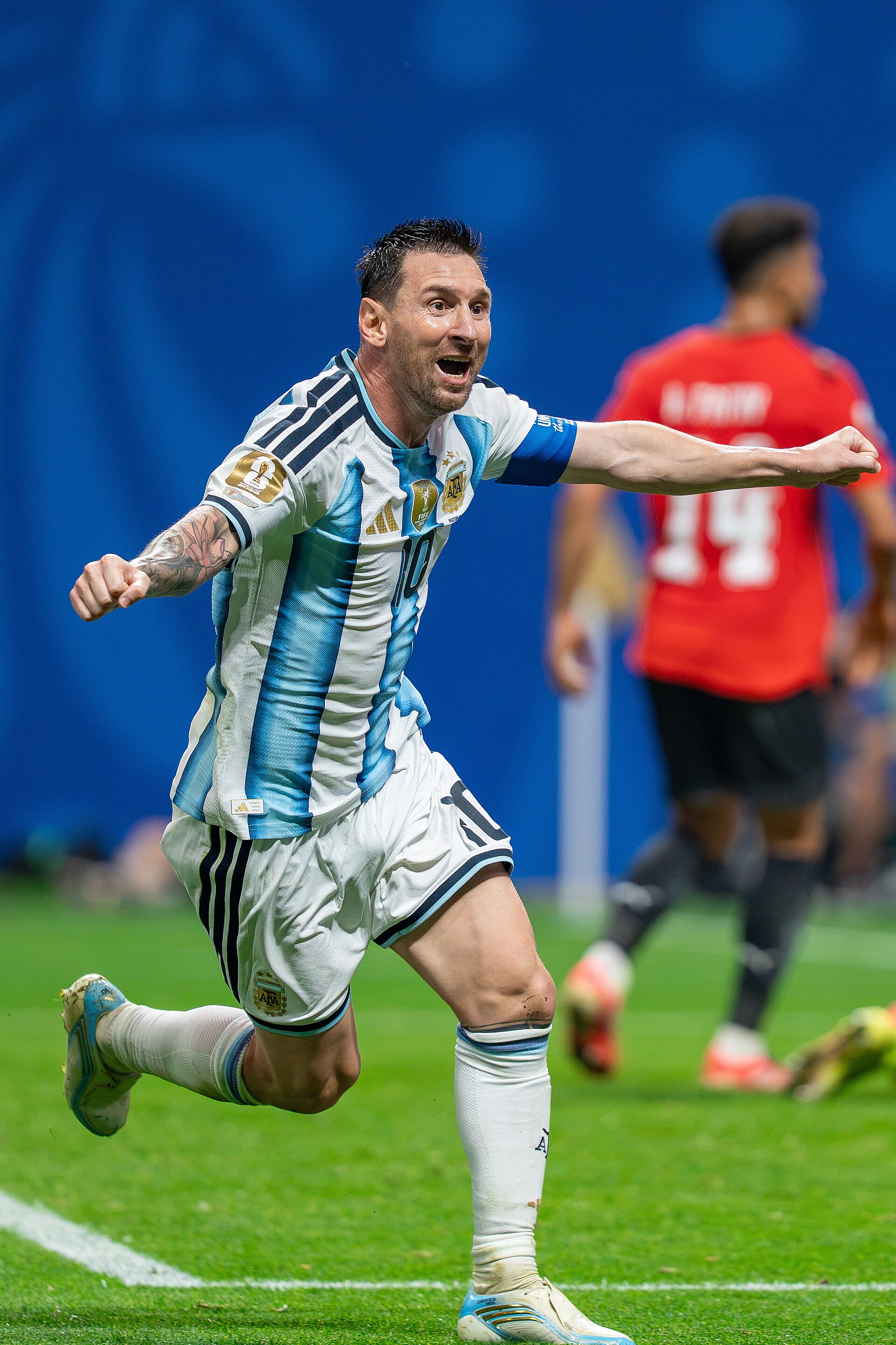 Lionel Messi during Argentina v Egypt at the 2026 FIFA World Cup