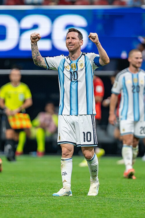 Lionel Messi during Argentina v Egypt at the 2026 FIFA World Cup