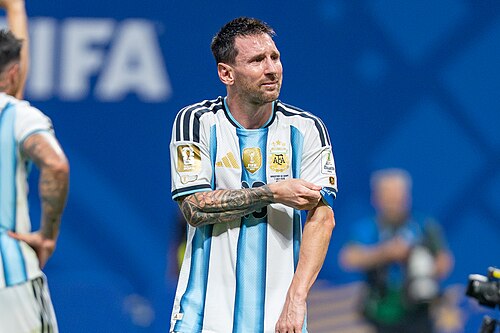 Lionel Messi during Argentina v Egypt at the 2026 FIFA World Cup