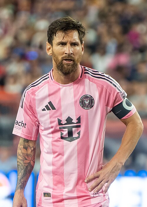Lionel Messi during New England Revolution vs Inter Miami on July 9, 2025