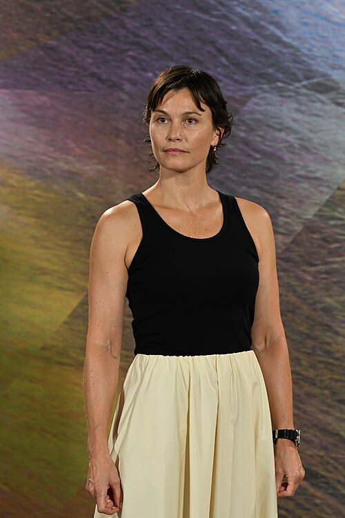 Lisa Loven Kongsli, actor, at the photocall for Solomamma, Locarno Film Festival, Switzerland, 11 August 2025