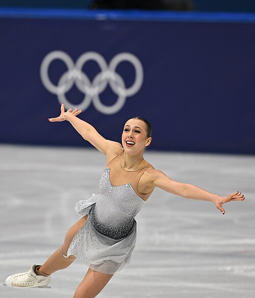 MILAN, ITALY - 19 FEBRUARY 2026: Livia KAISER of Switzerland compete during the Figure Skating Women Single Skating Free Skating at the Olympic Winter Games Milano Cortina 2026  Milano Ice Skating Arena on February 19, 2026 in Milan, Italy