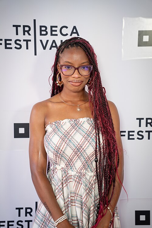 Liyah Nelson at the premiere of HARVEST at Tribeca Film Festival 2026.