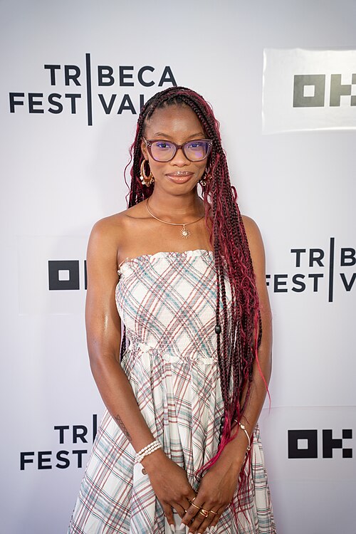 Liyah Nelson at the premiere of HARVEST at Tribeca Film Festival 2026.