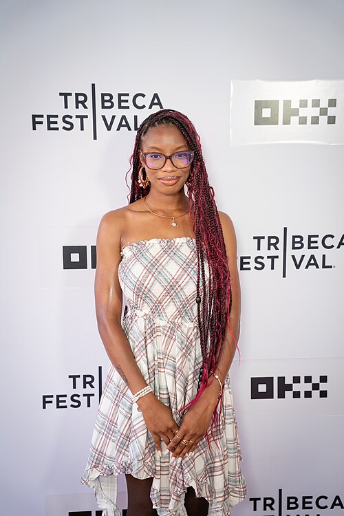 Liyah Nelson at the premiere of HARVEST at Tribeca Film Festival 2026.
