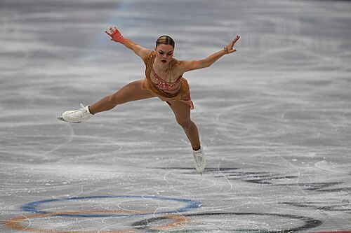MILAN, ITALY - 19 FEBRUARY 2026: Loena HENDRICKX of Belgium compete during the Figure Skating Women Single Skating Free Skating at the Olympic Winter Games Milano Cortina 2026 Milano Ice Skating Arena on February 19, 2026 in Milan, Italy