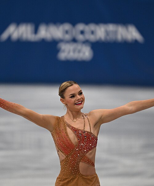 MILAN, ITALY - 19 FEBRUARY 2026: Loena HENDRICKX of Belgium compete during the Figure Skating Women Single Skating Free Skating at the Olympic Winter Games Milano Cortina 2026 Milano Ice Skating Arena on February 19, 2026 in Milan, Italy