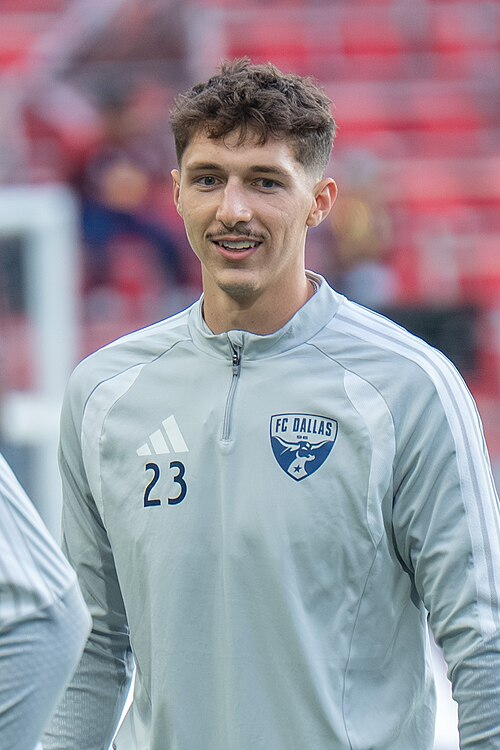 Logan Farrington during New York Red Bulls vs FC Dallas on May 2, 2026