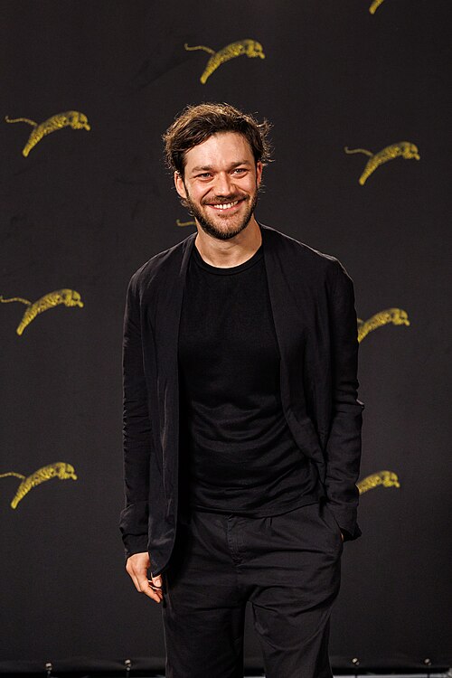 Lorenzo Richelmy attends "Il Cileno"  (The Chilean) photocall during the 79th Locarno Film Festival on August 13, 2026 in Locarno, Switzerland.