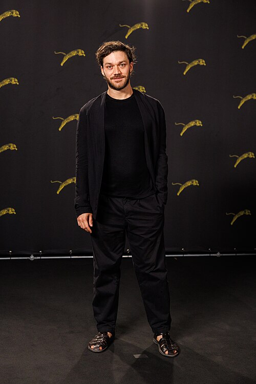 Lorenzo Richelmy attends "Il Cileno"  (The Chilean) photocall during the 79th Locarno Film Festival on August 13, 2026 in Locarno, Switzerland.