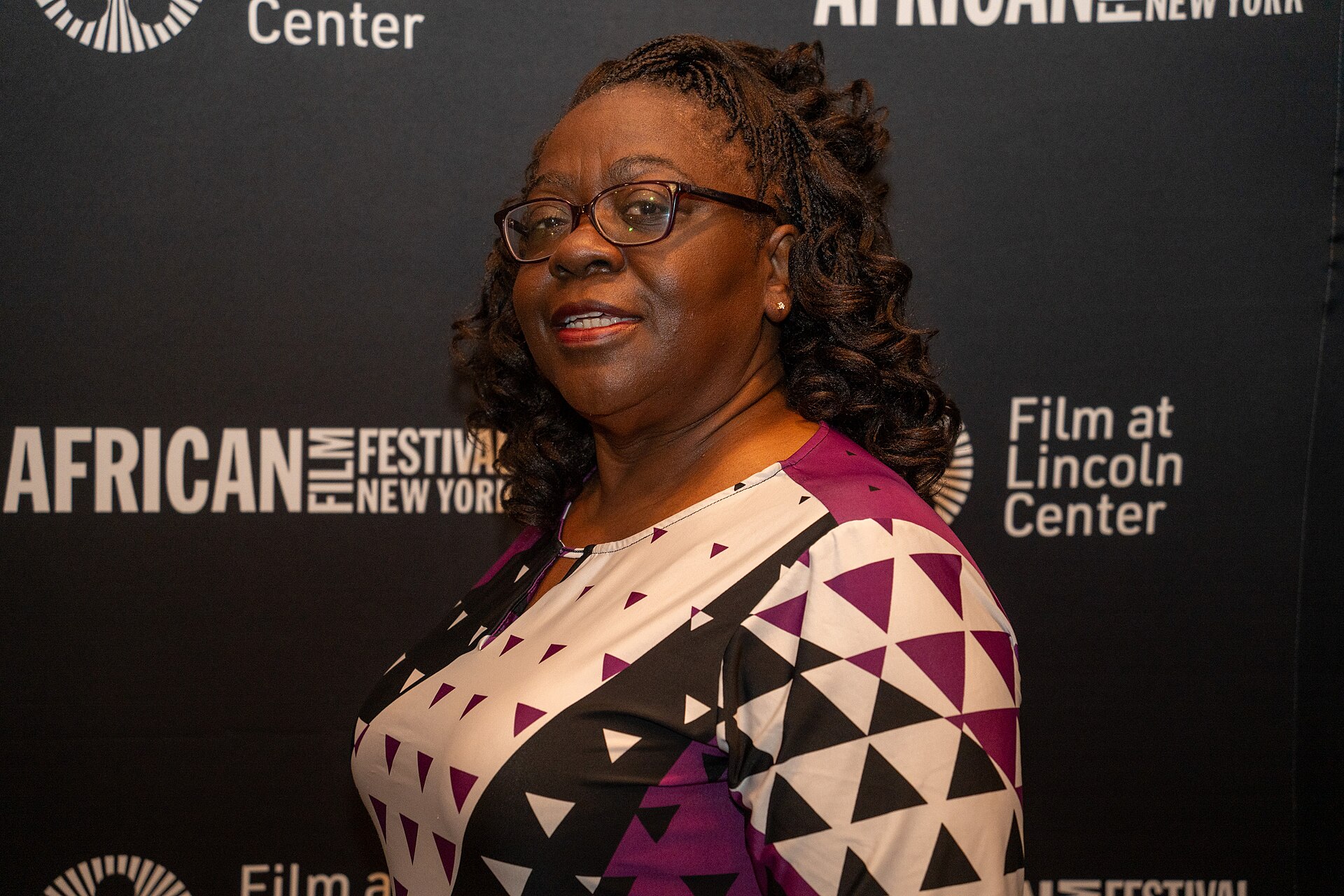 Louise Dente at the 2025 New York African Film Festival