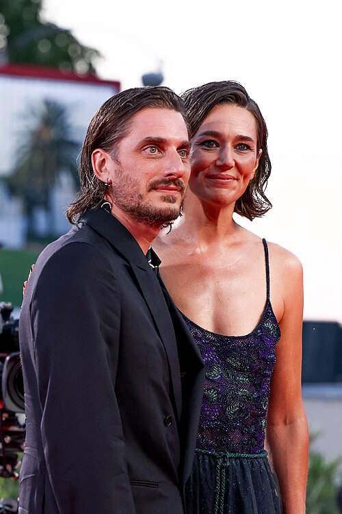 Luca Marinelli and Alissa Jung at the 83rd Venice International Film Festival “The Echo Chamber” premiere