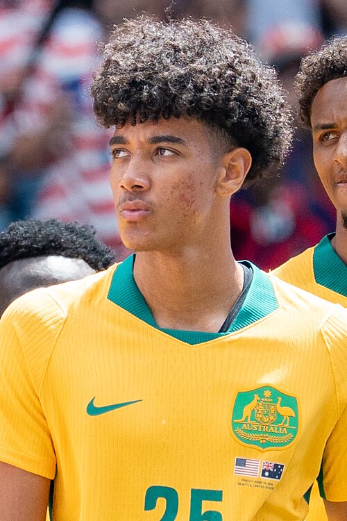Lucas Herrington during United States v Australia on 19 June 2026 at the 2026 FIFA World Cup