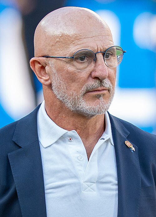 Luis de la Fuente during Argentina vs Spain at the 2026 FIFA World Cup Final