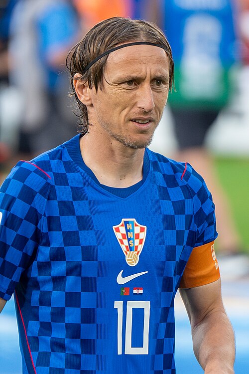 Luka Modric during Croatia v Portugal on 2 July 2026 at the 2026 FIFA World Cup