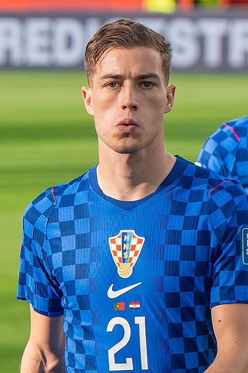 Luka Sucic during Croatia v Portugal on 2 July 2026 at the 2026 FIFA World Cup