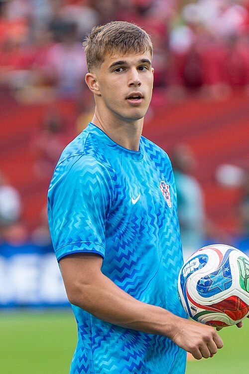 Luka Vuskovic during Croatia v Portugal on 2 July 2026 at the 2026 FIFA World Cup
