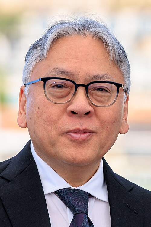 Kazuo Ishiguro presenting the movie A Pale View of Hills at the 2025 Cannes Film Festival