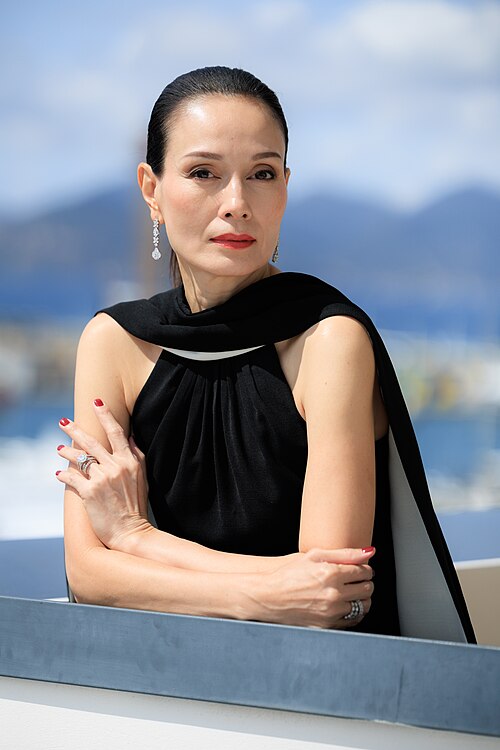 Apasiri Nitibhon presenting the movie A Useful Ghost at the 2025 Cannes Film Festival