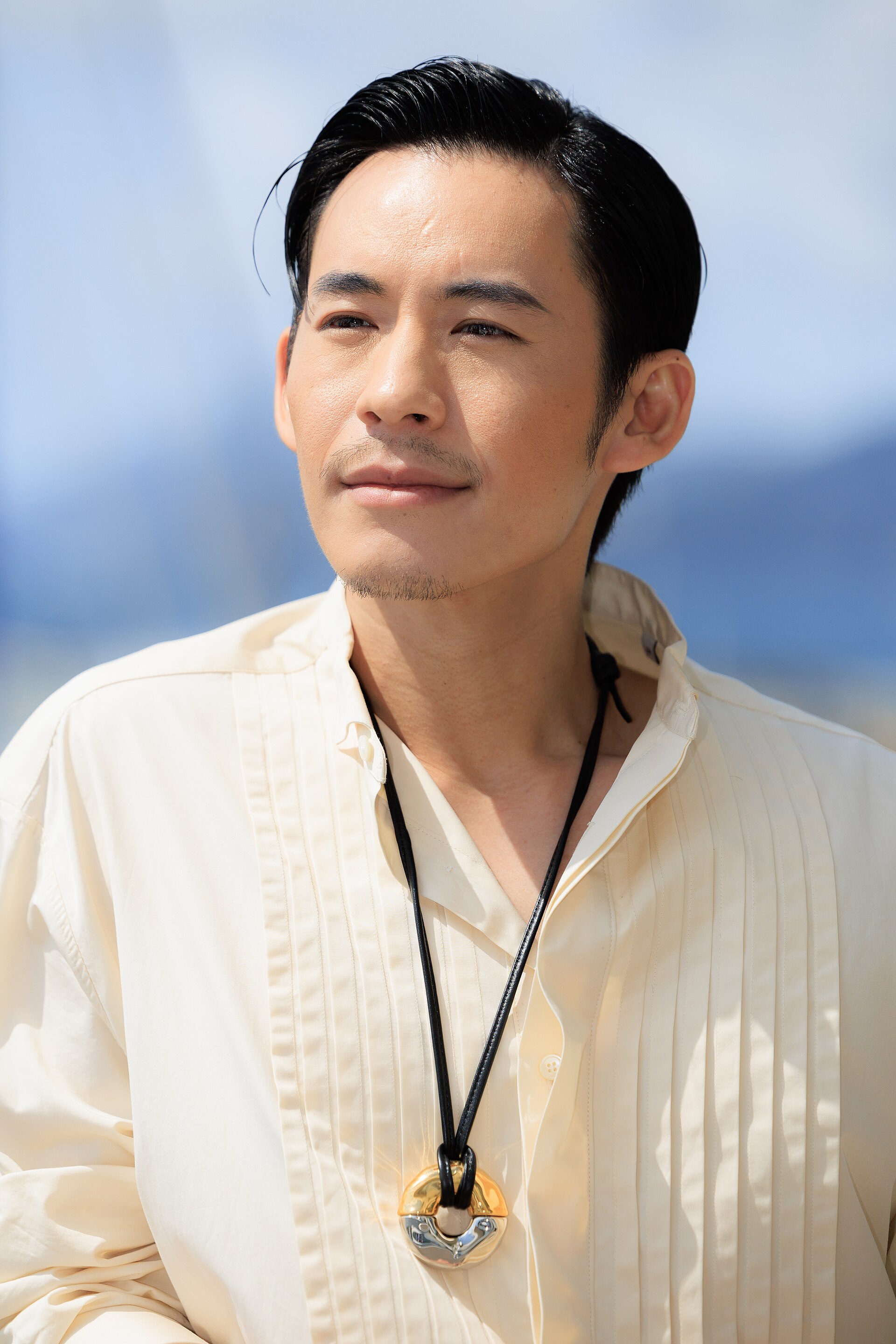 Witsarut Himmarat presenting the movie A Useful Ghost at the 2025 Cannes Film Festival