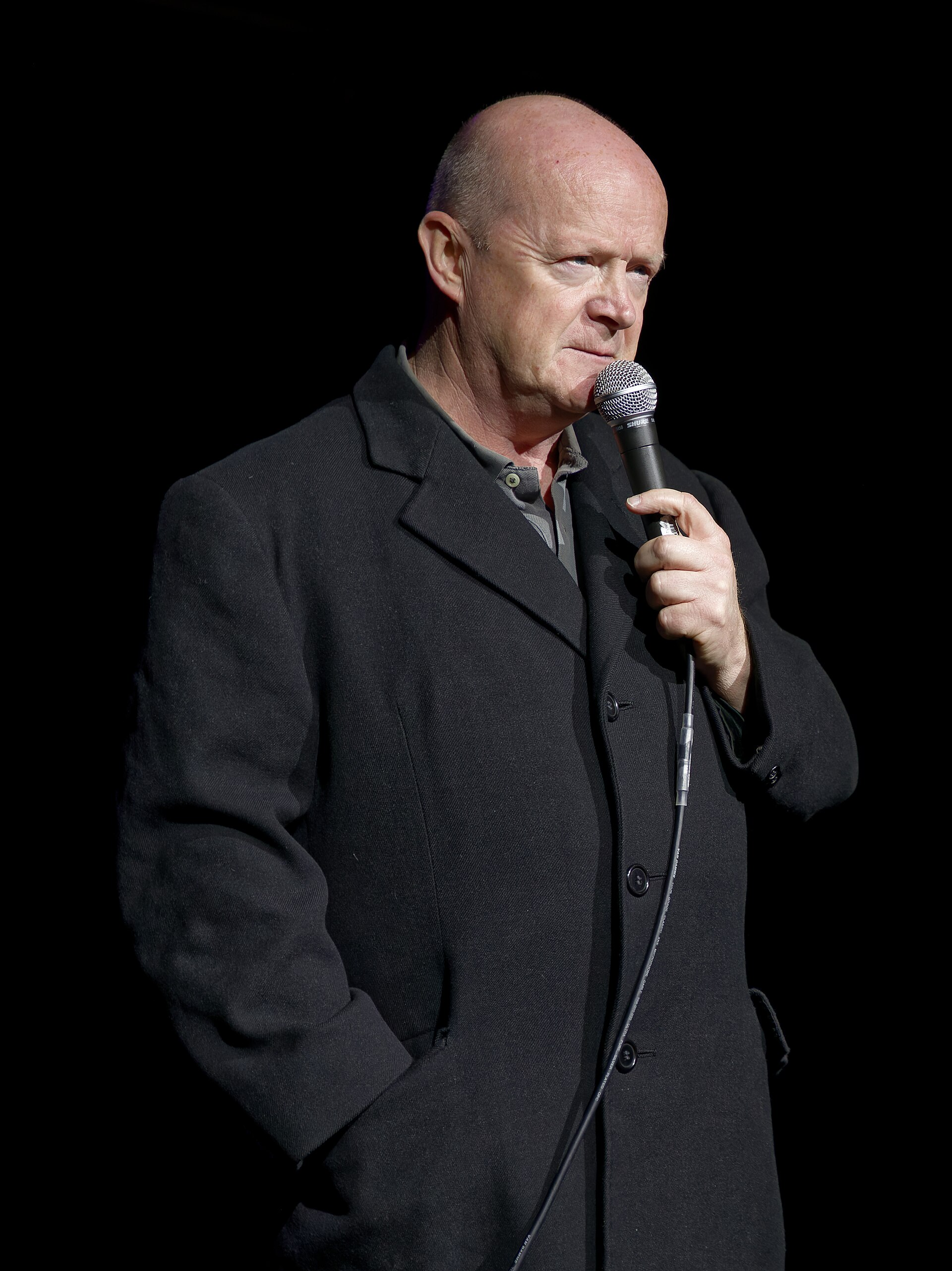 Mad Ron, comedian, at the 2024 Edinburgh Festival Fringe in the show, Fast Fringe.