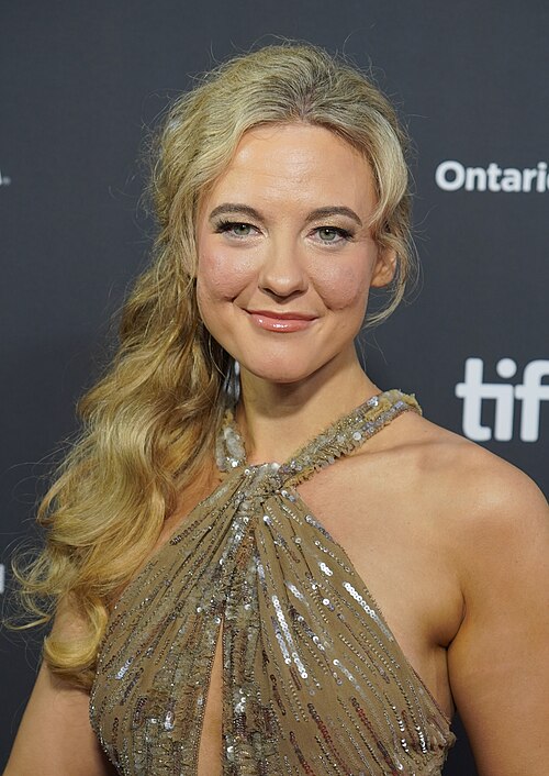 Madeline Delp attending the "Being Heumann" Premiere at TIFF 2026