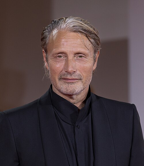 Mads Mikkelsen, actor, at 82nd Venice International Film Festival in Venice, Italy for the film the last wiking.