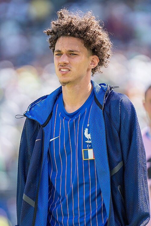 Maghnes Akliouche during France v Senegal on 16 June 2026 at the 2026 FIFA World Cup at NY/NJ Stadium in East Rutherford, NJ