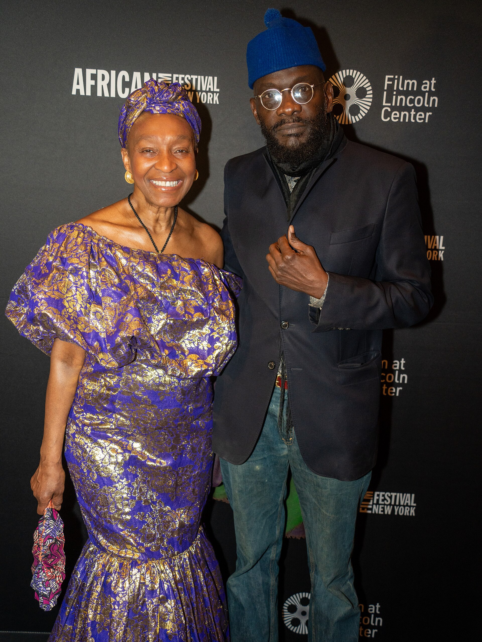 Mahen Bonetti Andrew Dosunmu at the 2025 New York African Film Festival