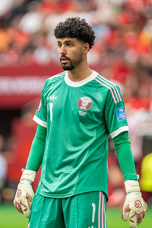 Mahmud Abunada during Canada v Qatar on 18 June 2026 at the 2026 FIFA World Cup