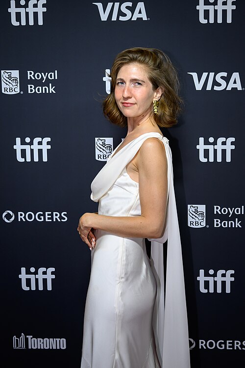 Maia Michaels at the screening of The Liberation at the 2026 Toronto International Film Festival.