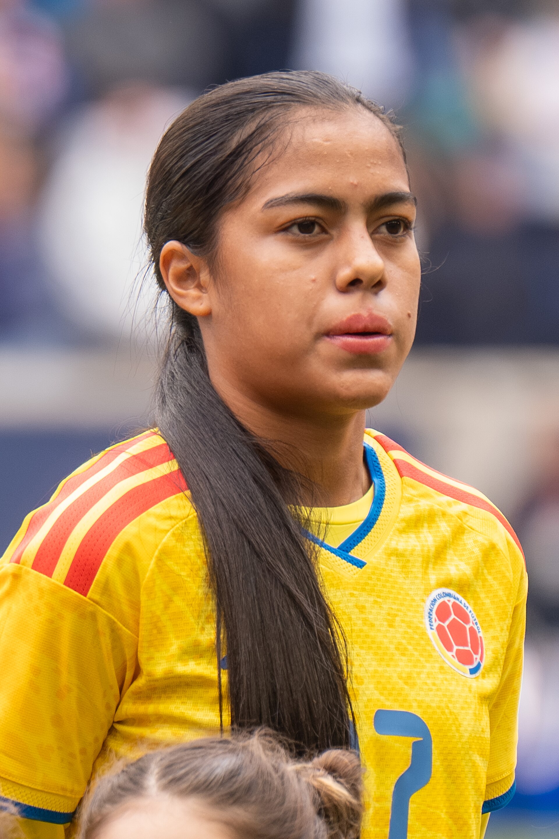 Maithe Lopez during the US Women's Soccer Team vs Colombia at the SheBelieves Cup on March 7, 2026
