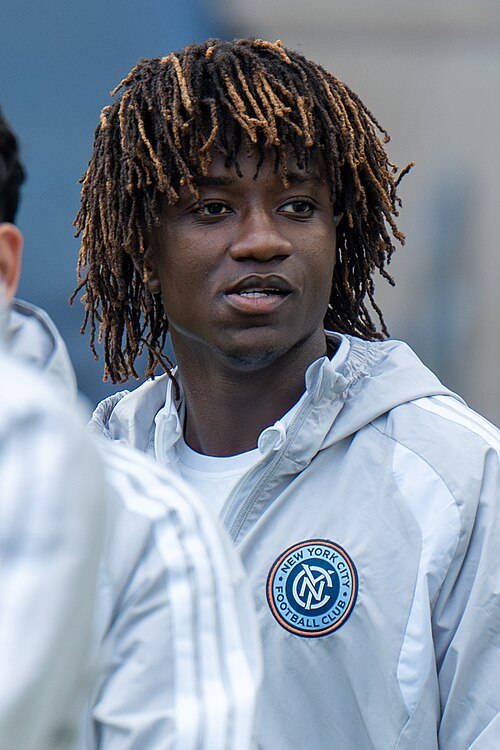 Malachi Jones during New York City FC vs Columbus Crew on May 10, 2026
