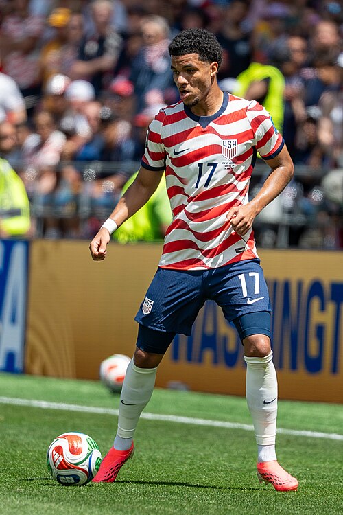 Malik Tillman during United States v Australia on 19 June 2026 at the 2026 FIFA World Cup