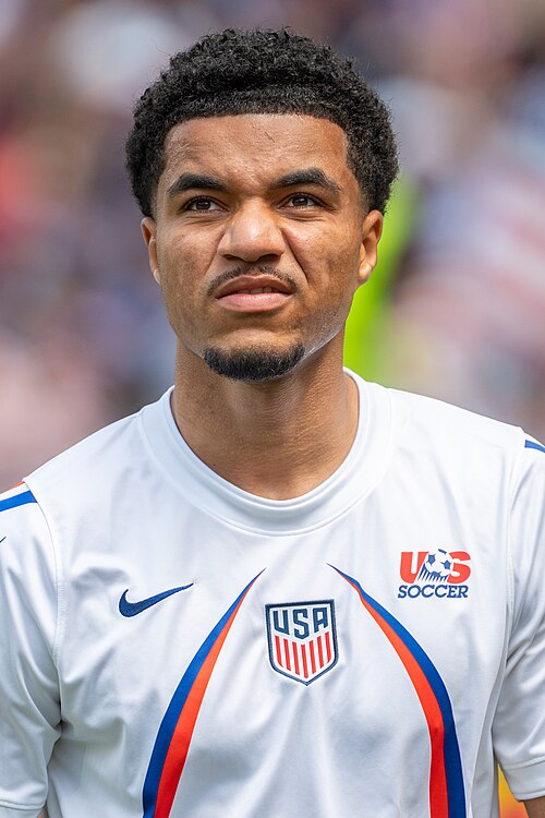 Malik Tillman during United States v Australia on 19 June 2026 at the 2026 FIFA World Cup