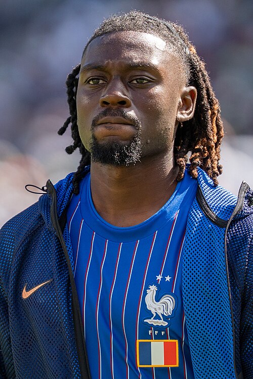 Manu Kone during France v Senegal on 16 June 2026 at the 2026 FIFA World Cup at NY/NJ Stadium in East Rutherford, NJ