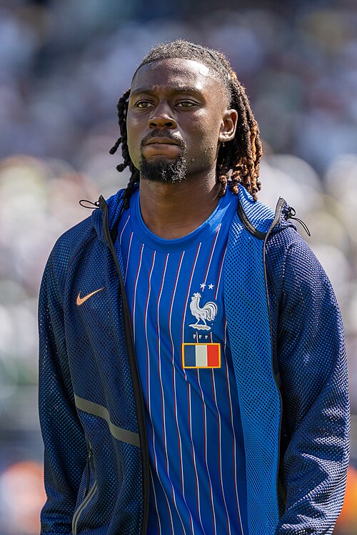 Manu Kone during France v Senegal on 16 June 2026 at the 2026 FIFA World Cup at NY/NJ Stadium in East Rutherford, NJ