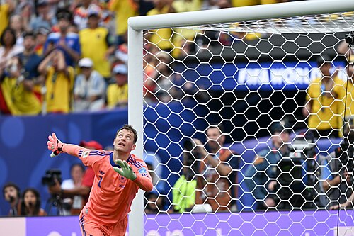EAST RUTHERFORD, UNITED STATES - June 25: Goalkeeper Manuel Neuer #1 of Germany in action during the FIFA World Cup 2026 Group E match between Ecuador  and  Germany on June 25, 2026 MetLife Stadium, East Rutherford, New Jersey