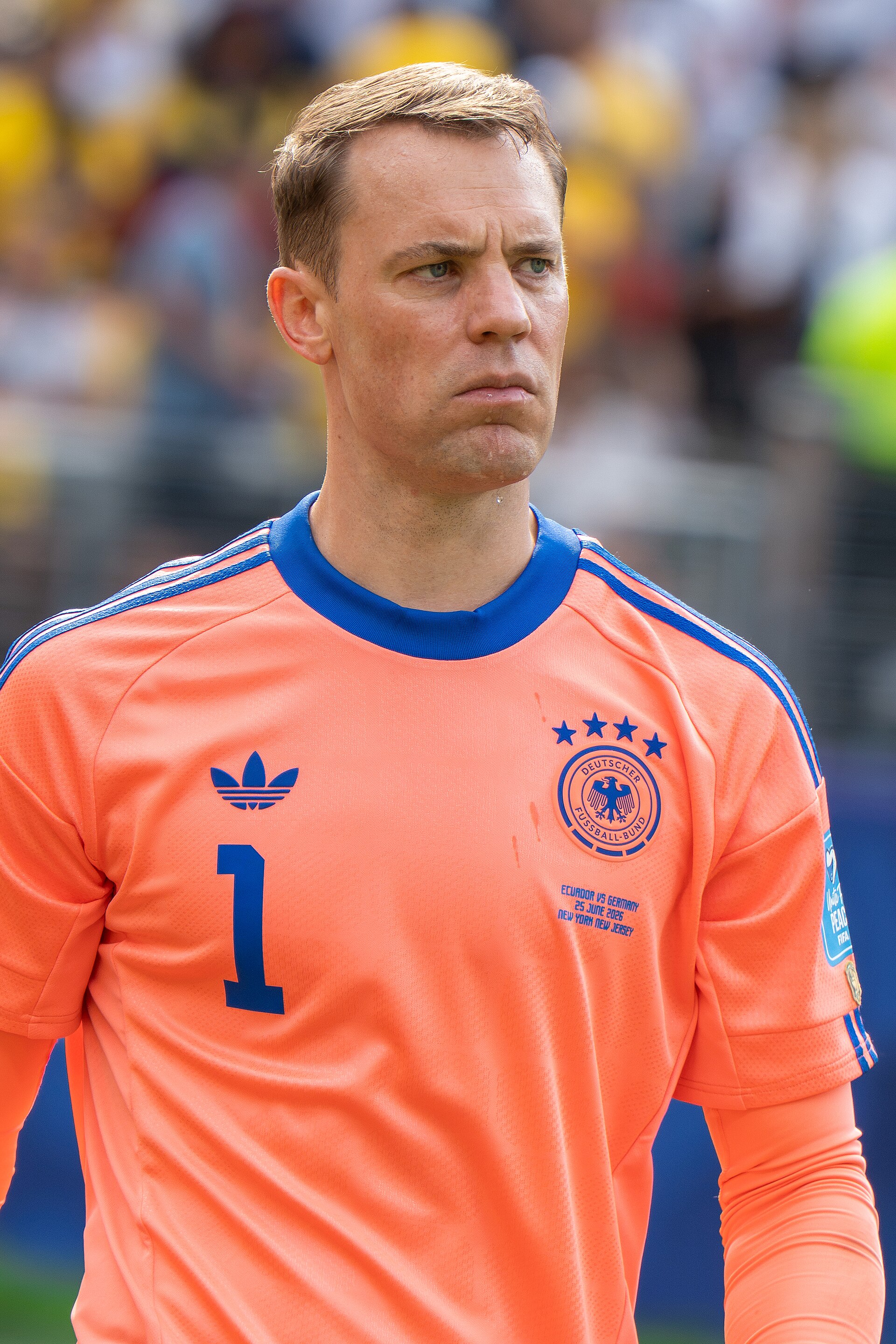 Manuel Neuer during Ecuador v Germany on 25 June 2026 at the 2026 FIFA World Cup