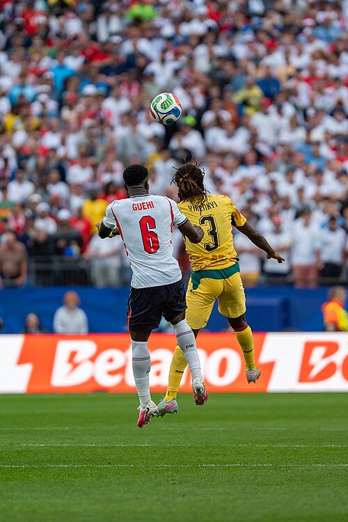 Marc Guehi Caleb Yirenkyi during England v Ghana on 23 June 2026 at the 2026 FIFA World Cup