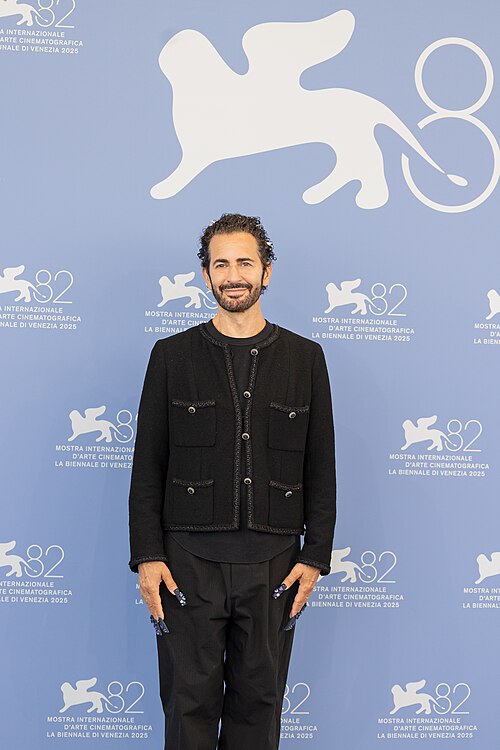 Marc Jacobs, fashion designer, at 82nd Venice International Film Festival in Venice, Italy for the film Marc.