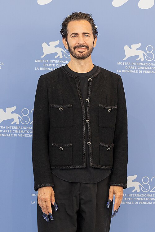 Marc Jacobs, fashion designer, at 82nd Venice International Film Festival in Venice, Italy for the film Marc.