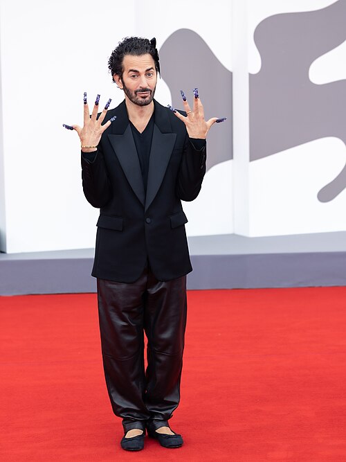 Fashion Designer Marc Jacobs at the 2025 Venice Film Festival