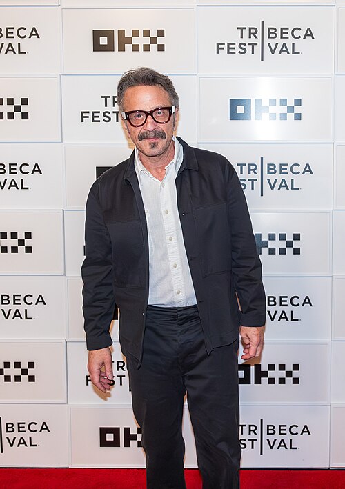 Marc Maron at a live episode recording of On with Kara Swisher at Tribeca Festival in 2026