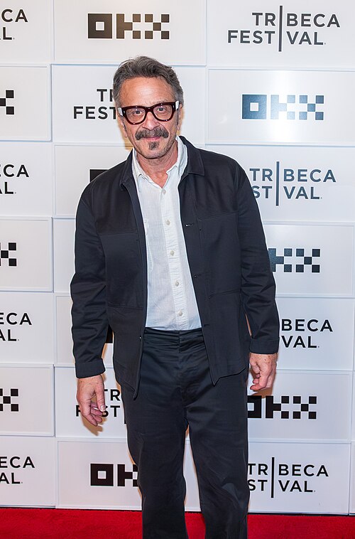 Marc Maron at a live episode recording of On with Kara Swisher at Tribeca Festival in 2026