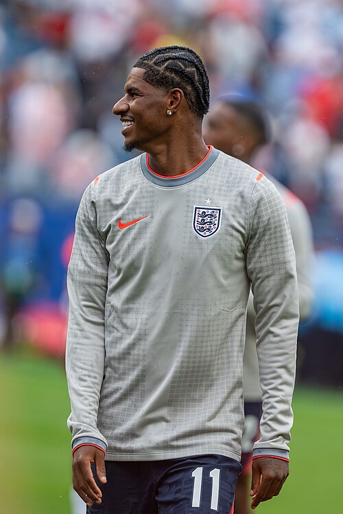 Marcus Rashford during England v Ghana on 23 June 2026 at the 2026 FIFA World Cup