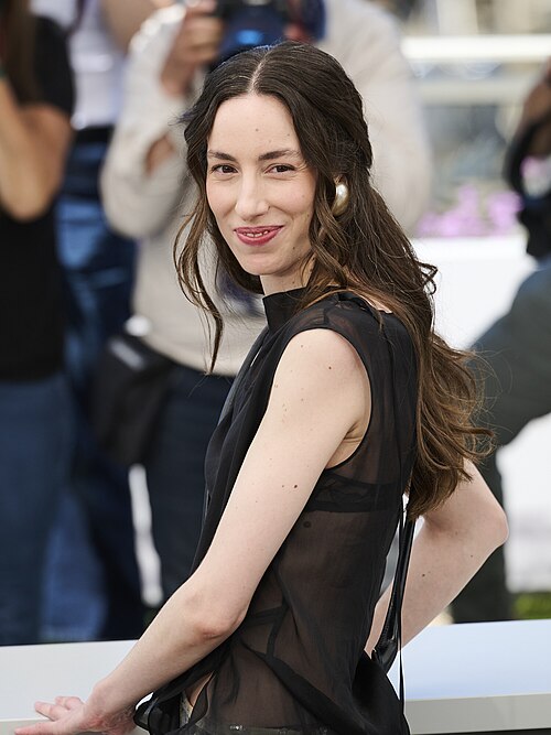 Maria Martinez Bayona poses during the "The End Of It" photocall at the 79th annual Cannes Film Festival