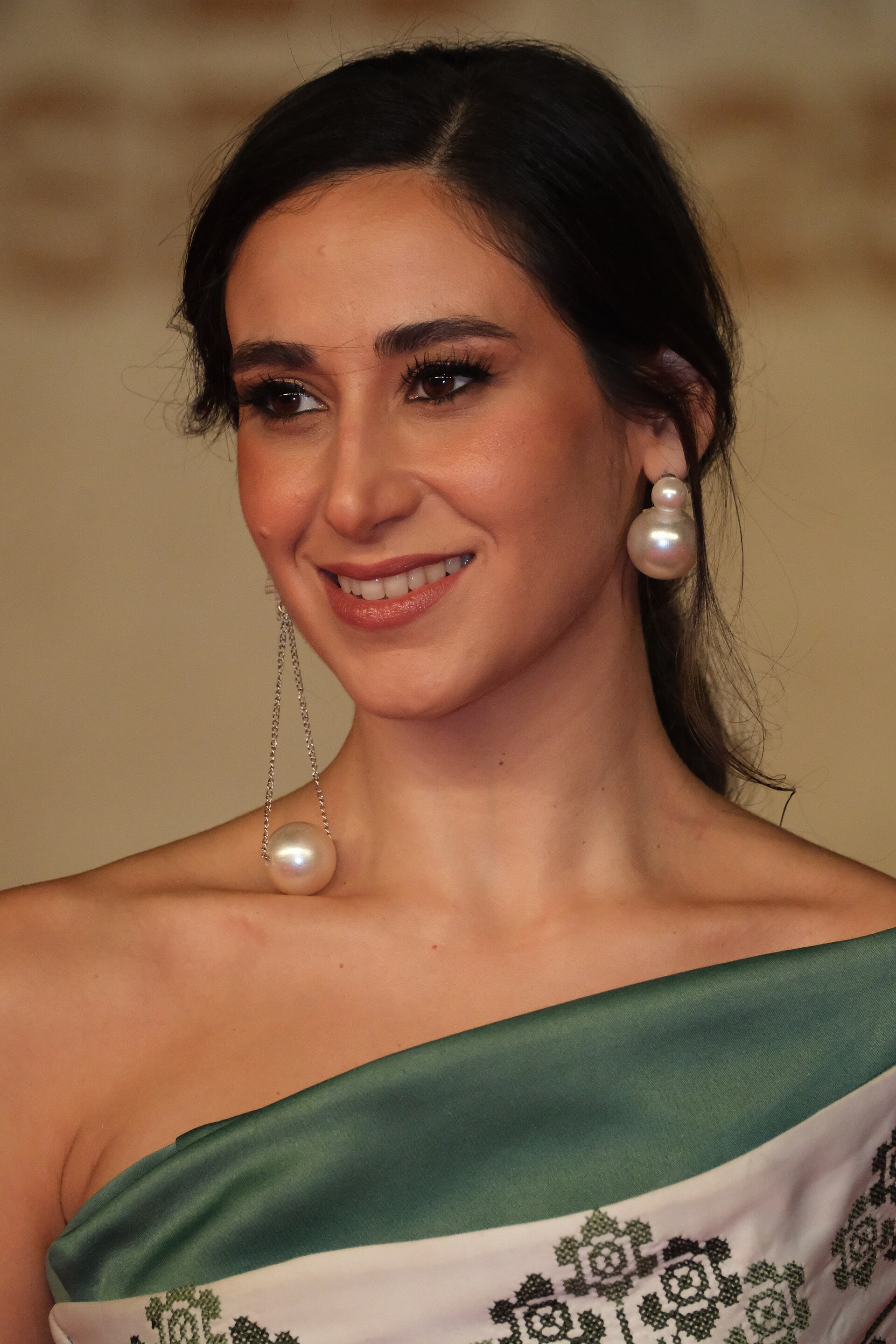 Maria Zreik at the 2025 Red Sea Film Festival