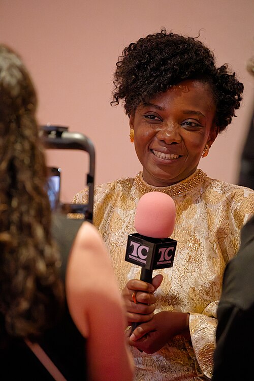 Marie Clémentine Dusabejambo at the 2026 Cannes Film Festival winners press conference